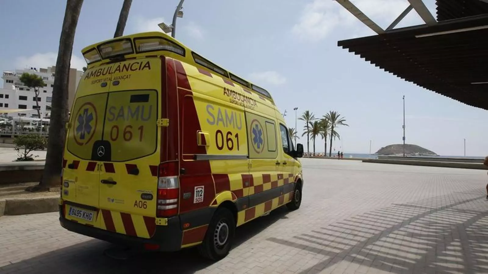 Una ambulància del SAMU.