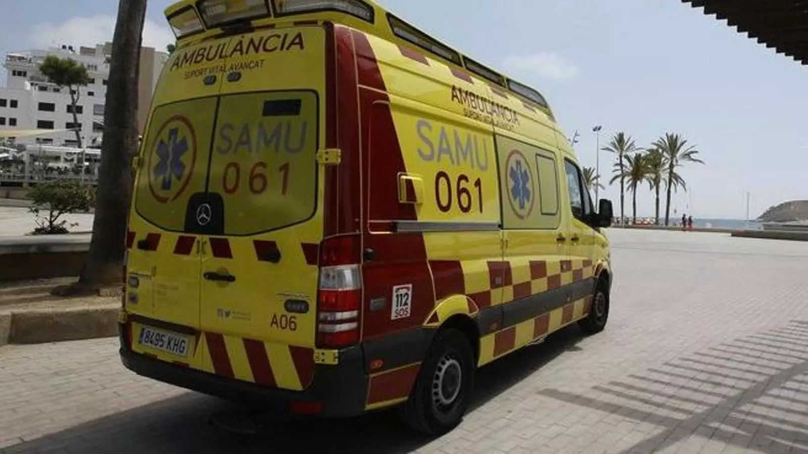 Una ambulància del SAMU.
