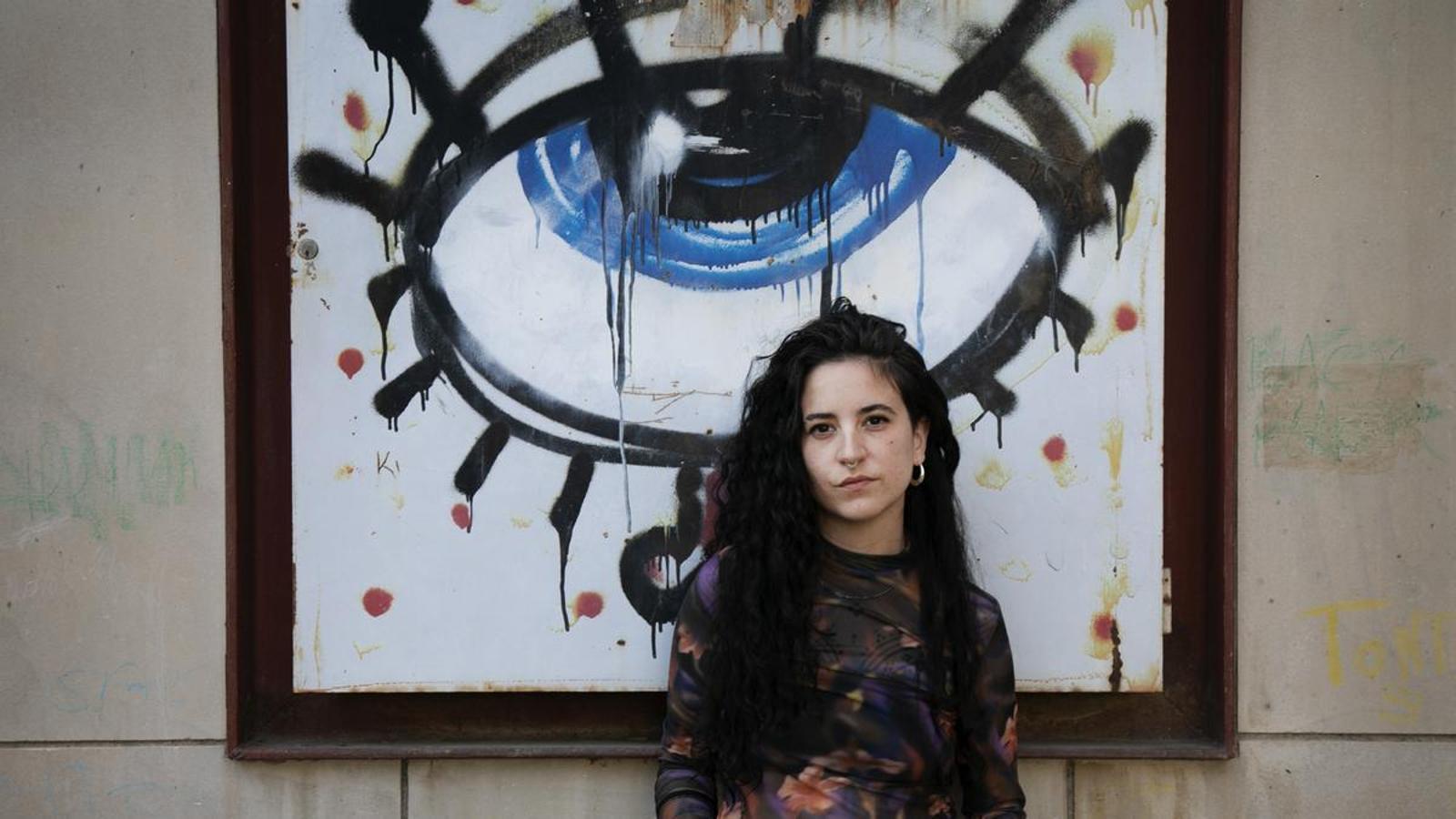 Júlia de Paz, director of the film 'The Good Daughter' photographed in the Raval neighborhood, in Barcelona.