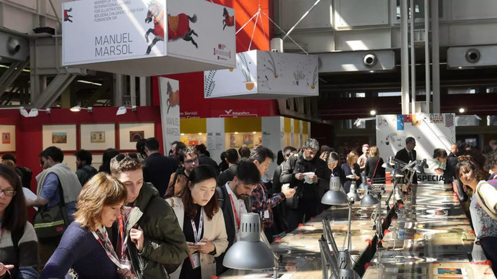 La cultura catalana va ser la convidada d’honor de la Fira de Bolonya del 2017