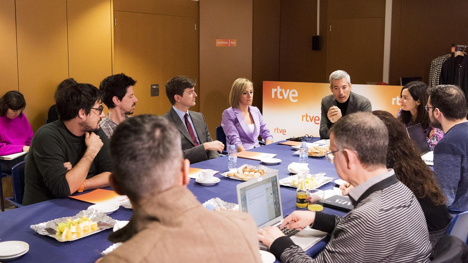 Esmorzar de presentació amb la premsa