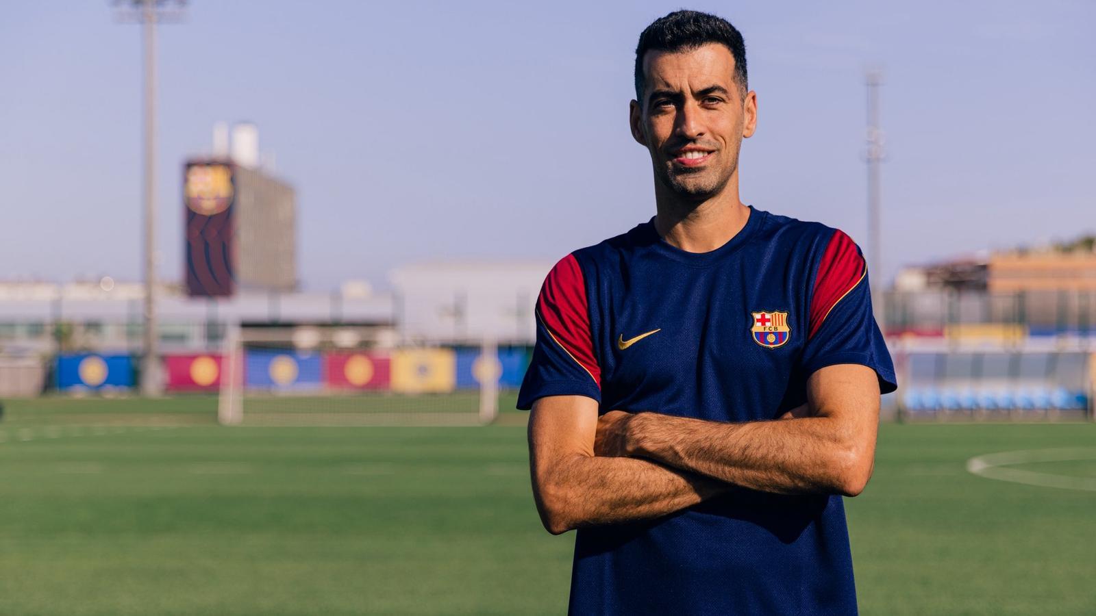 Sergio Busquets, nuevo asistente del filial