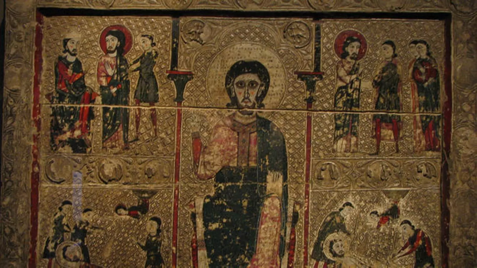 El frontal de Tresserra, datat a la segona meitat del segle XIII