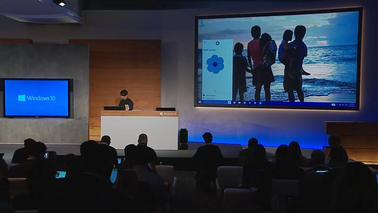 Joe Belfiore, vicepresident del Grup de Sistemes Operatius de Microsoft, ha fet l'avançament sobre el Windows 10