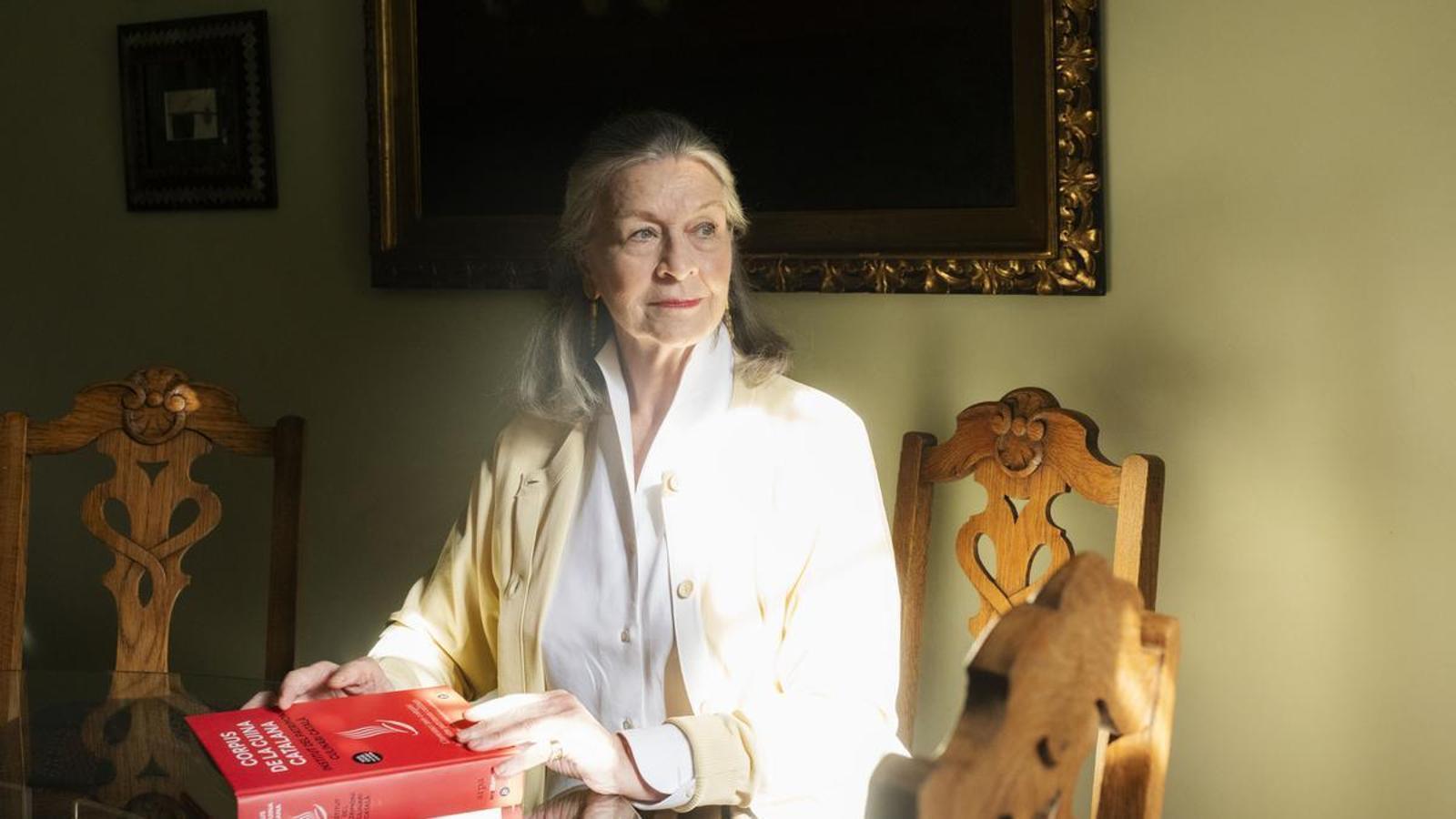 Pepa Aymamí, from the Catalan Institute of Cuisine, with the new Corpus that she has just published