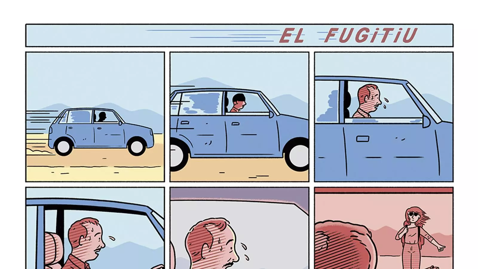 Gràfica Radiant (48): 'El fugitiu i l'autopista'