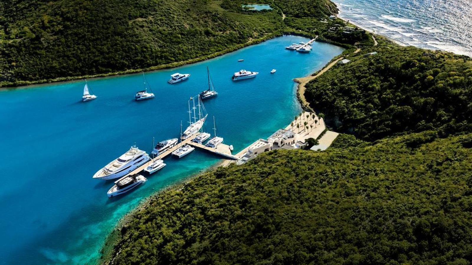 Archive image of the Biras Marina port.