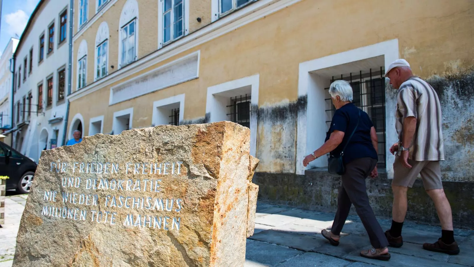 La casa natal de Hitler a la localitat de Braunau am Inn, a l'oest d'Àustria, en una imatge d'arxiu.