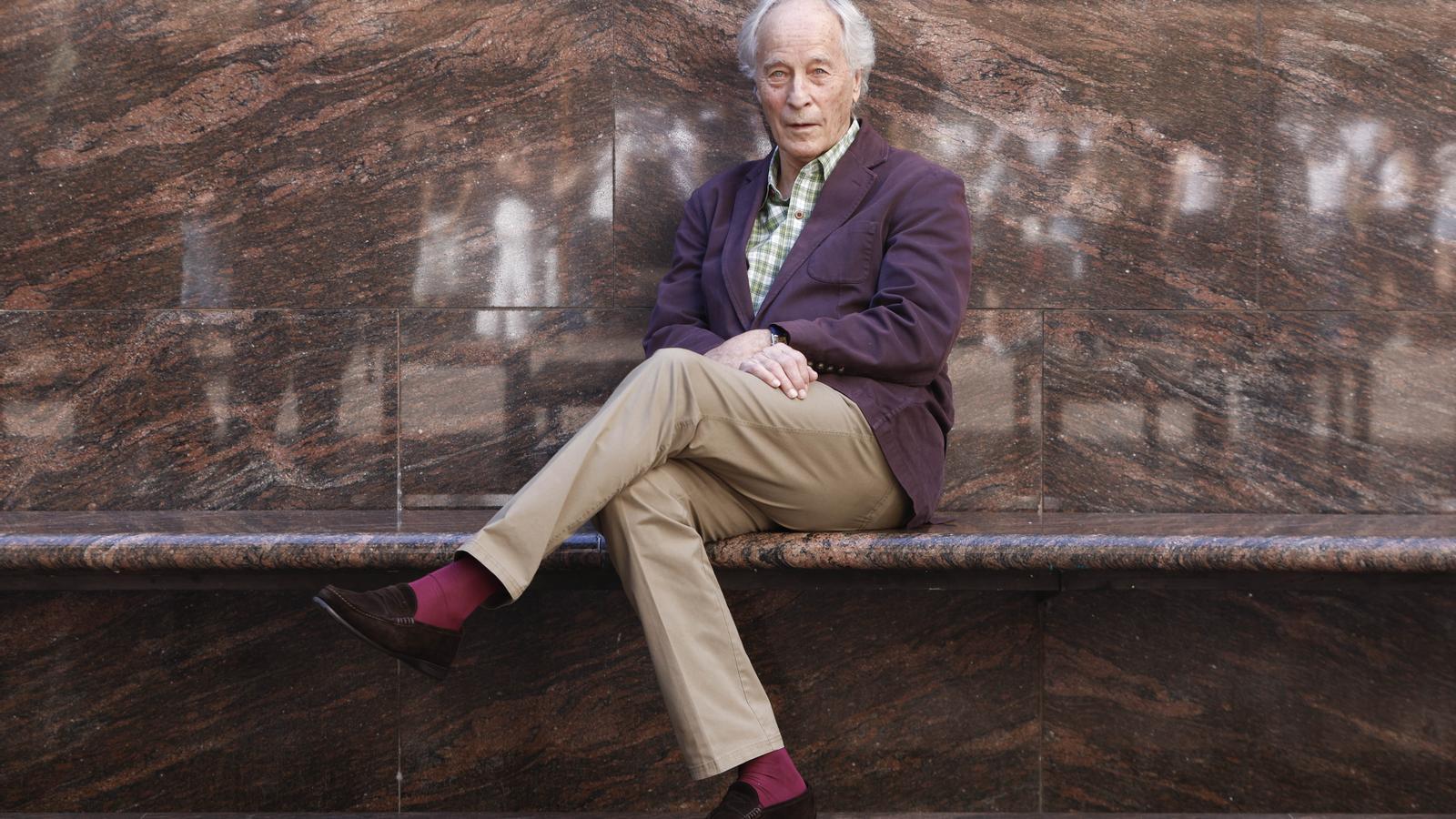 El escritor norteamericano Richard Ford en Barcelona