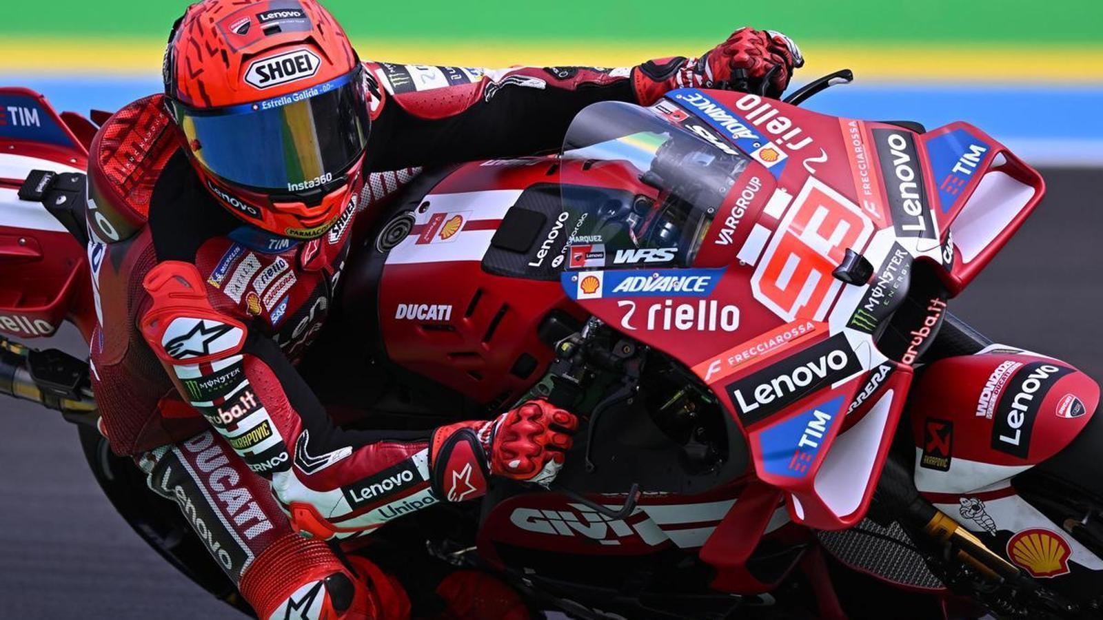 Marc Márquez se impone en la carrera 'sprint' del GP de Brasil