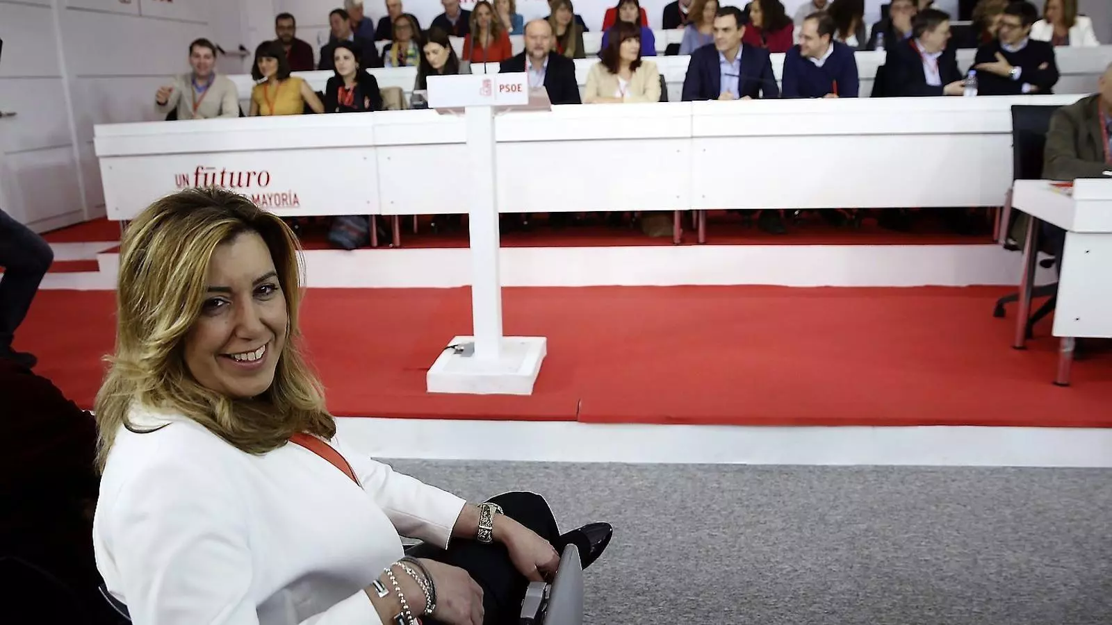 Susana Díaz, decidida a repetir com a candidata tot i les reticències de Ferraz
