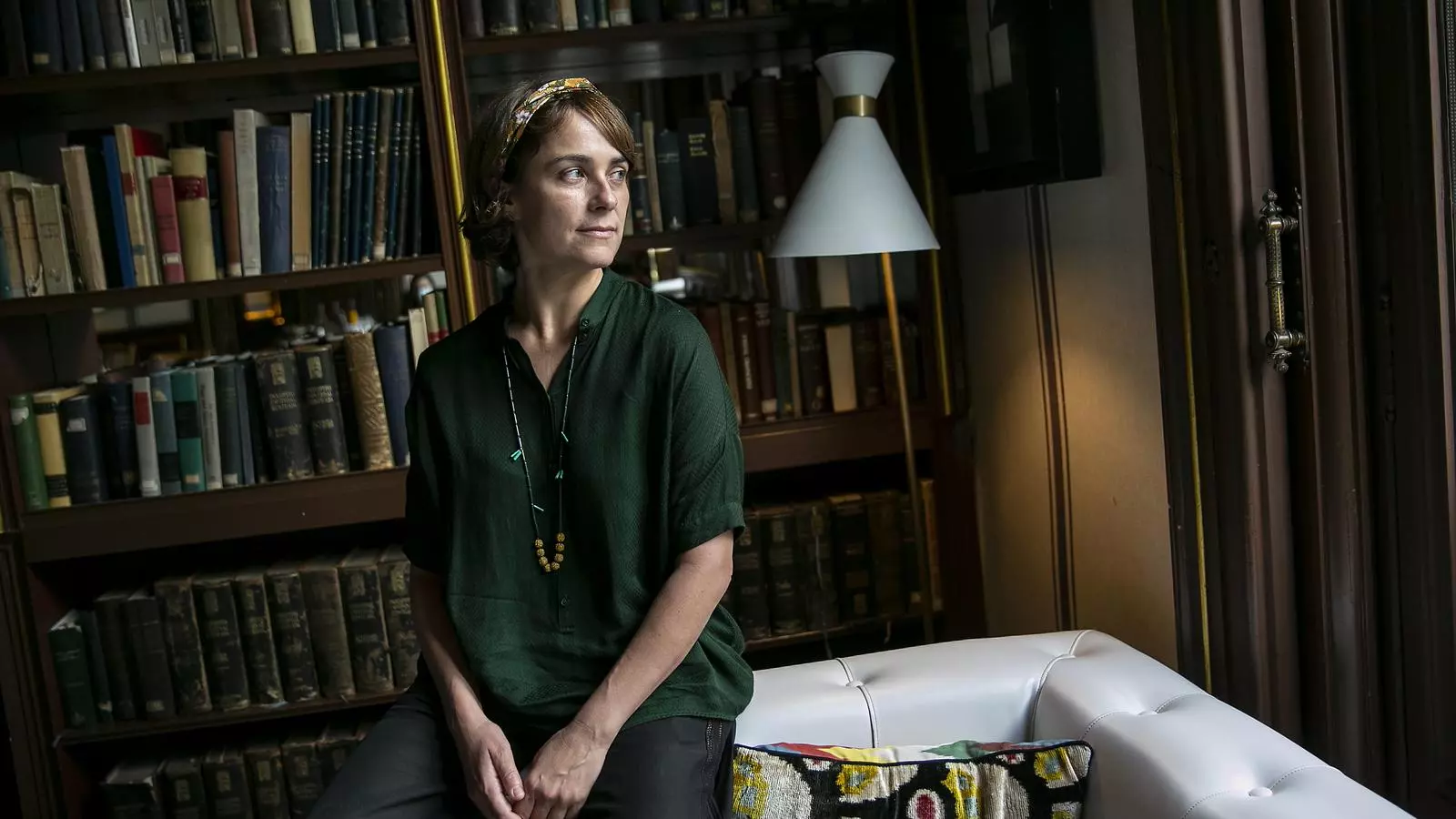 Sara Mesa, a l'hotel Cotton House de Barcelona