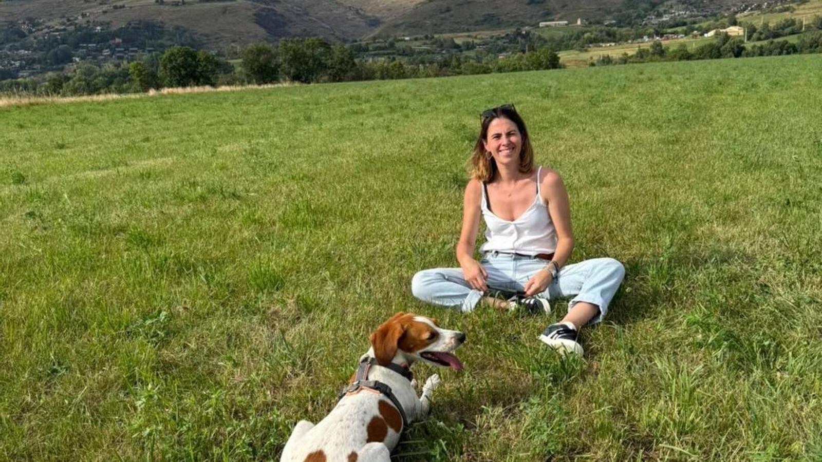La Candela Figueras con la Leia en Saga