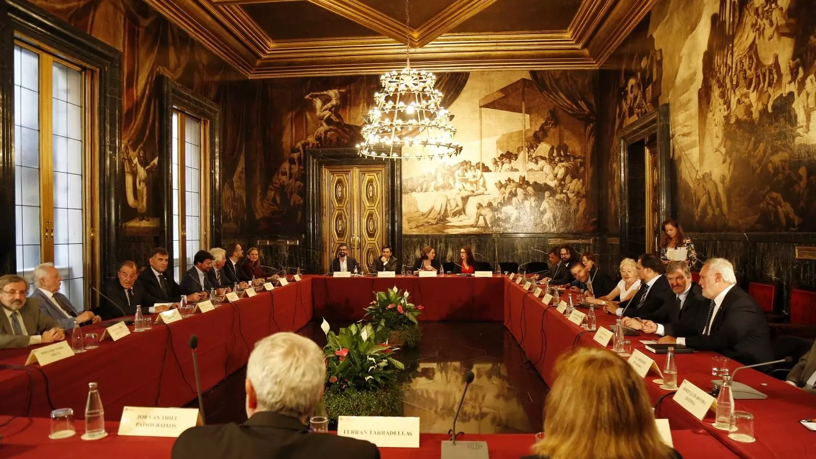 Reunió d'Ada Colau amb els cònsols dels països de la UE a Barcelona