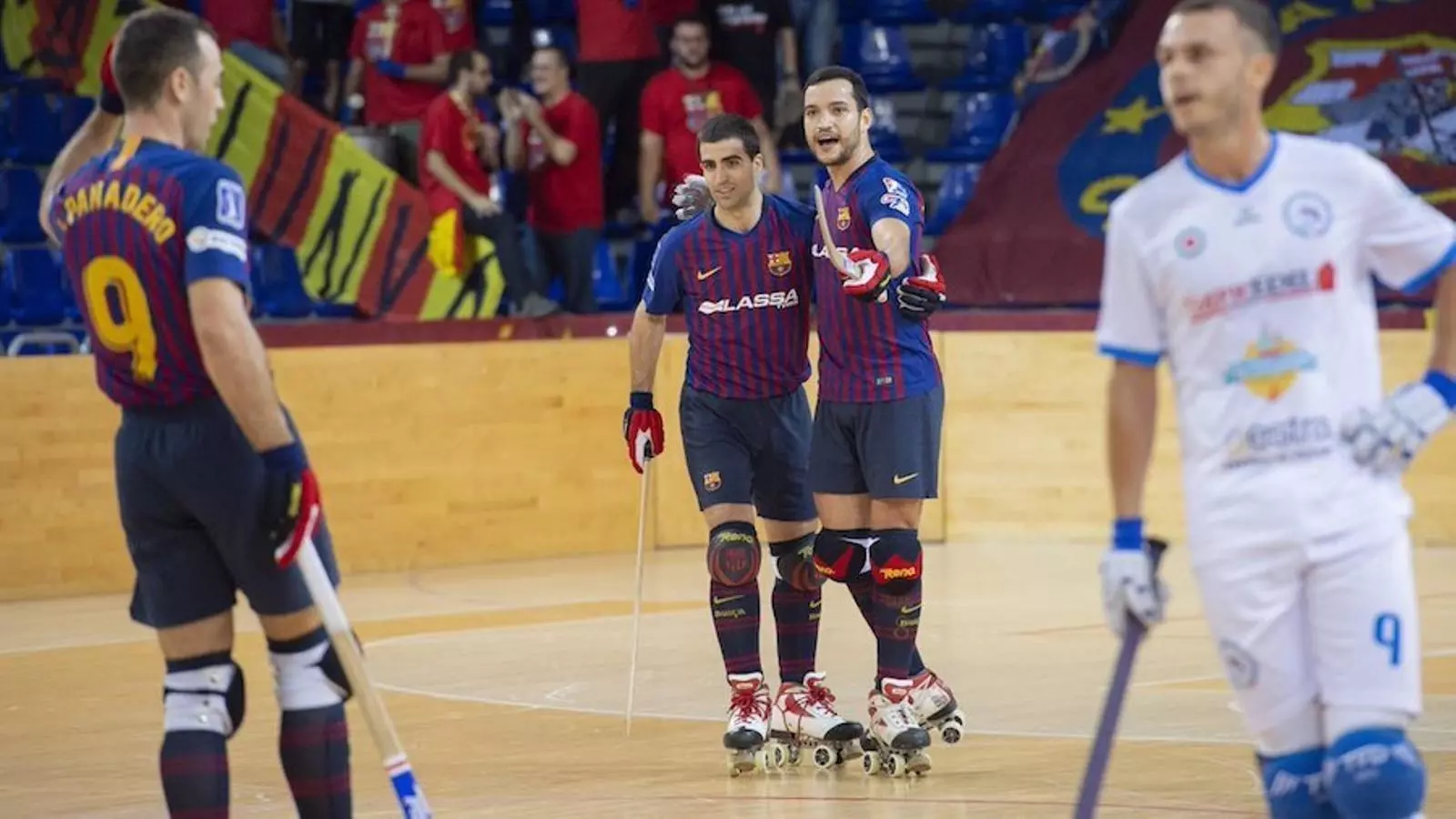 Golejades del Barça i el Noia per tancar la primera jornada europea d'hoquei patins