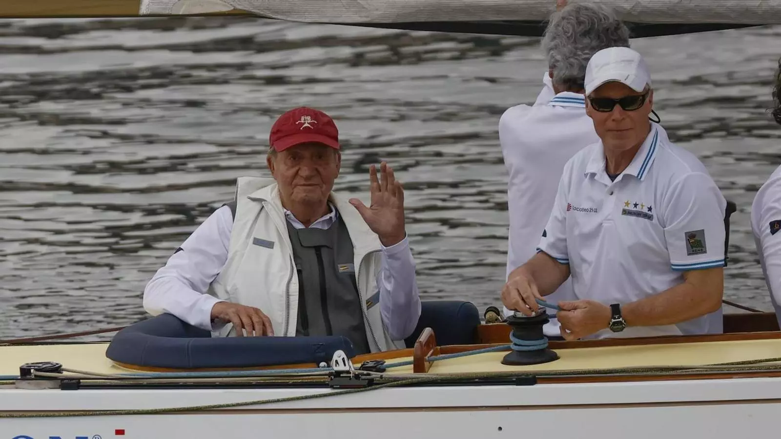 El rei Joan Carles en la seva visita marinera a Espanya després de dos anys a Abu dhabi