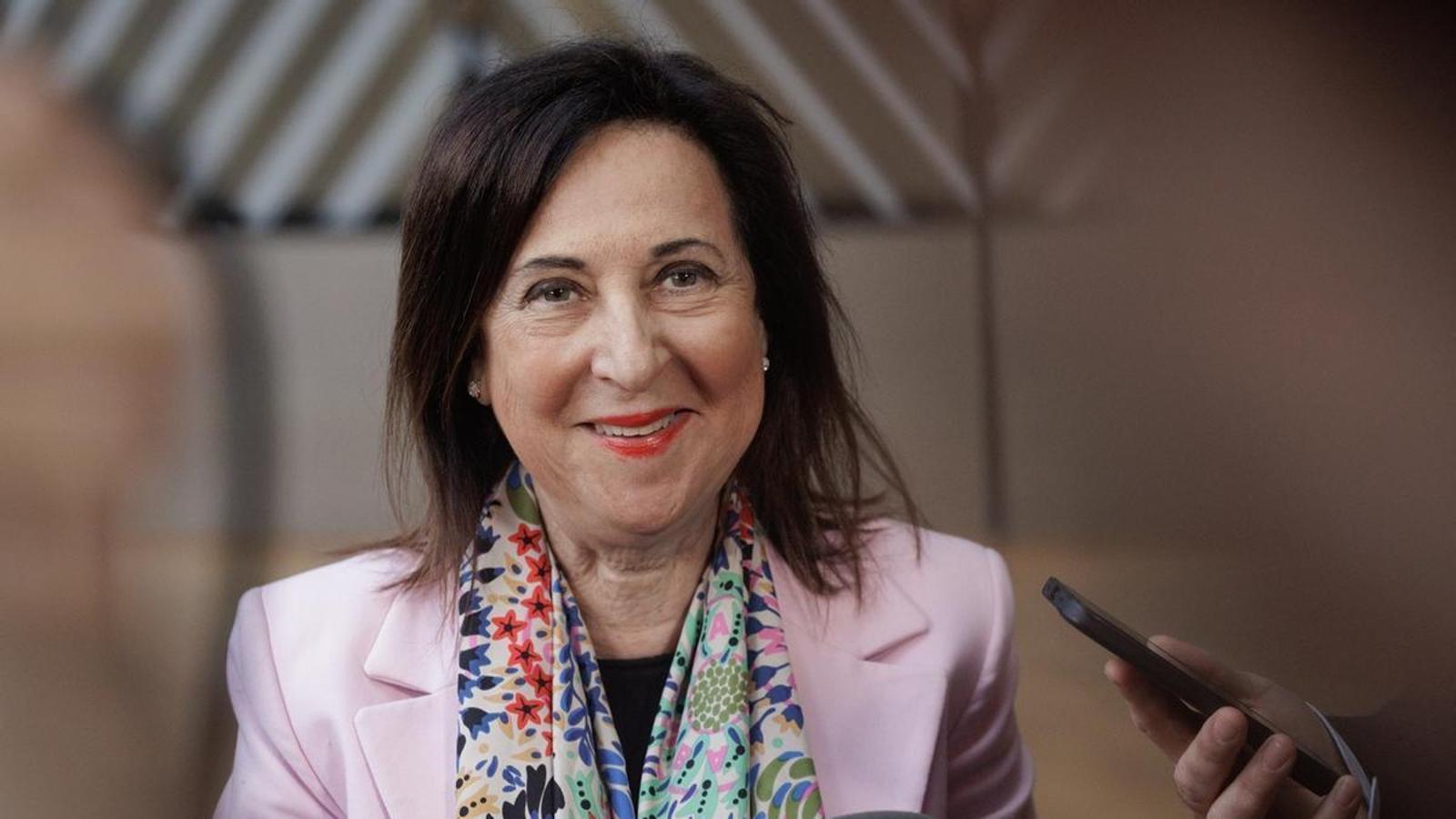 The Minister of Defense, Margarita Robles.