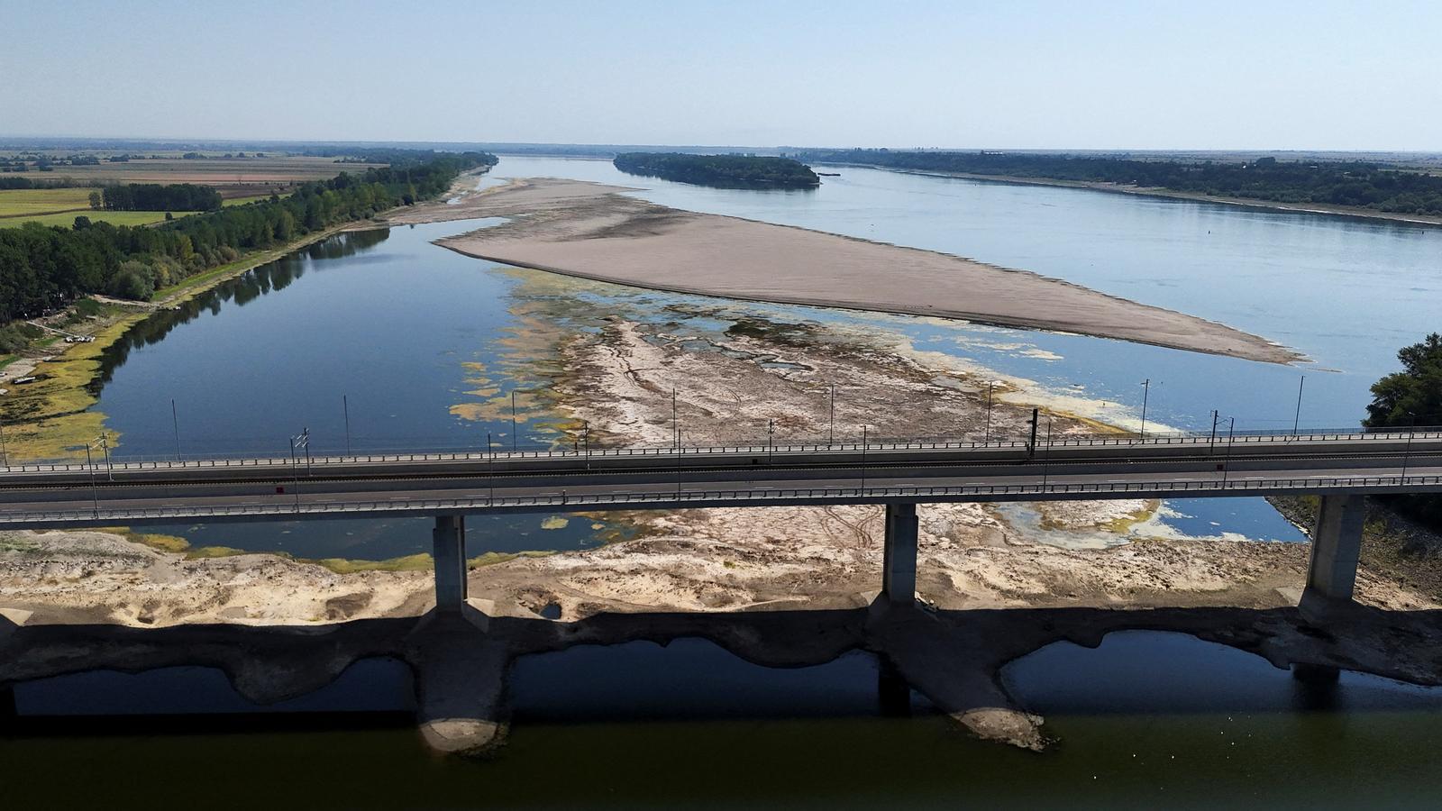 A feature of the Danube, as it passes through Bulgaria.