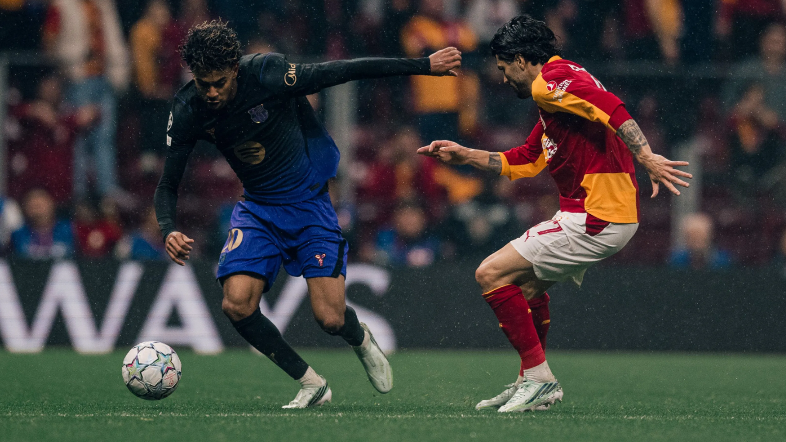 Lamine Yamal, autor de dos asistencias contra el Galatasaray