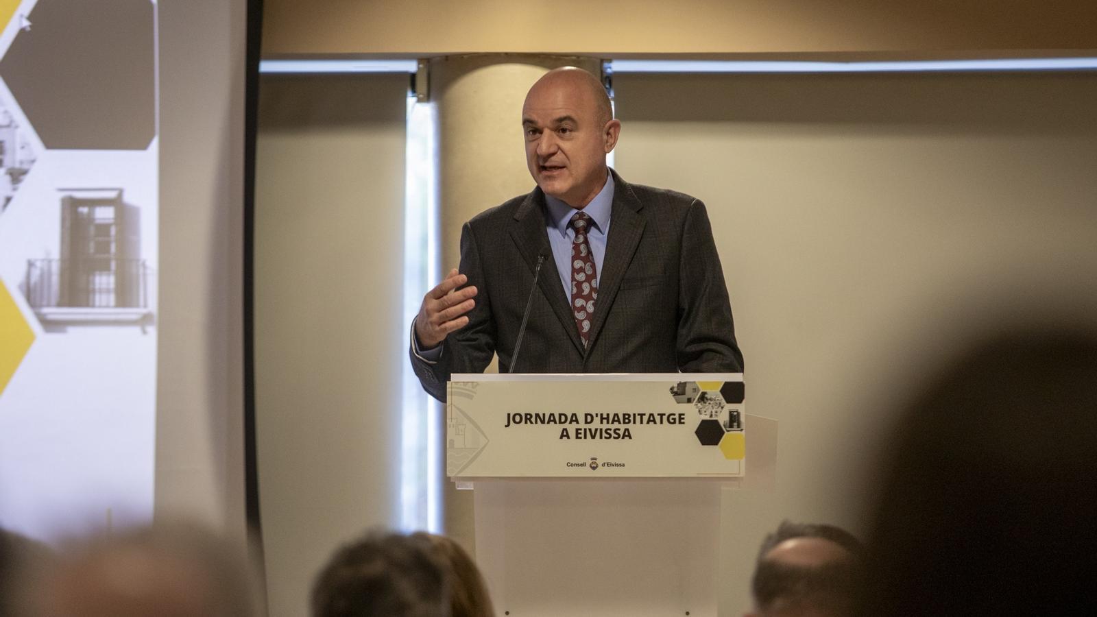 El president del Consell d'Eivissa, Vicent Marí.