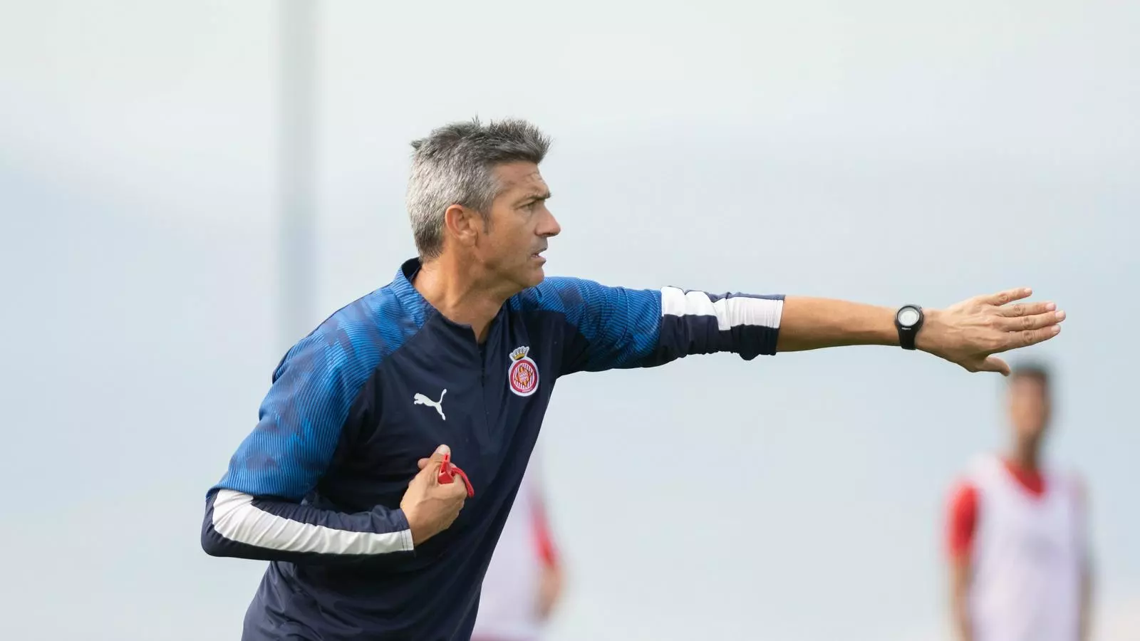 Pep Lluís Martí, entrenador del Girona