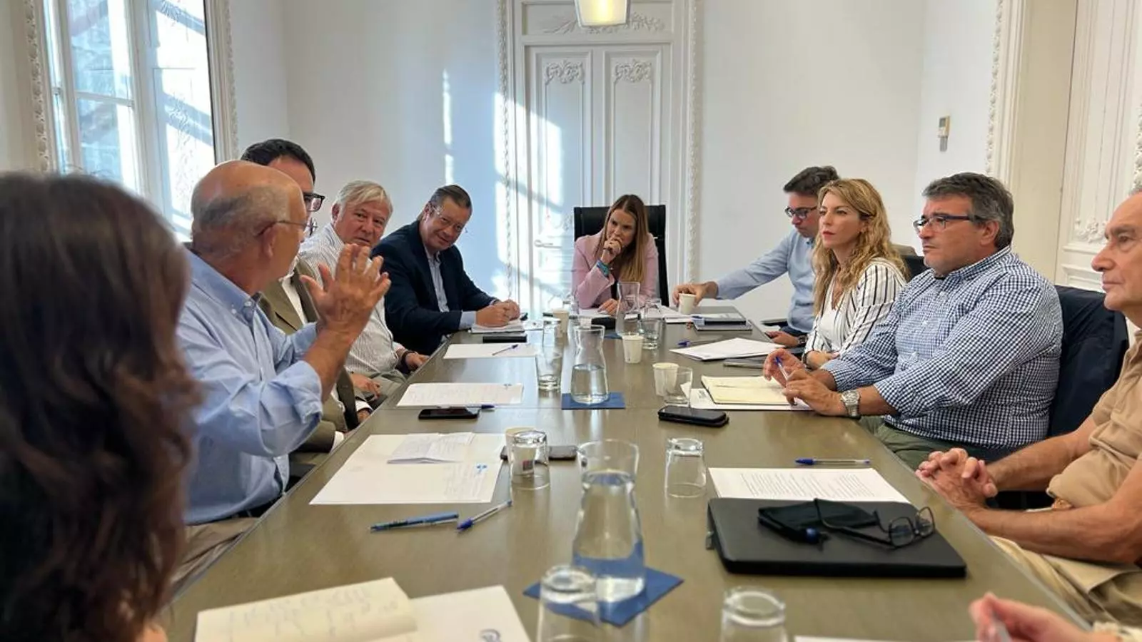 La reunió de l'equip econòmic del PP