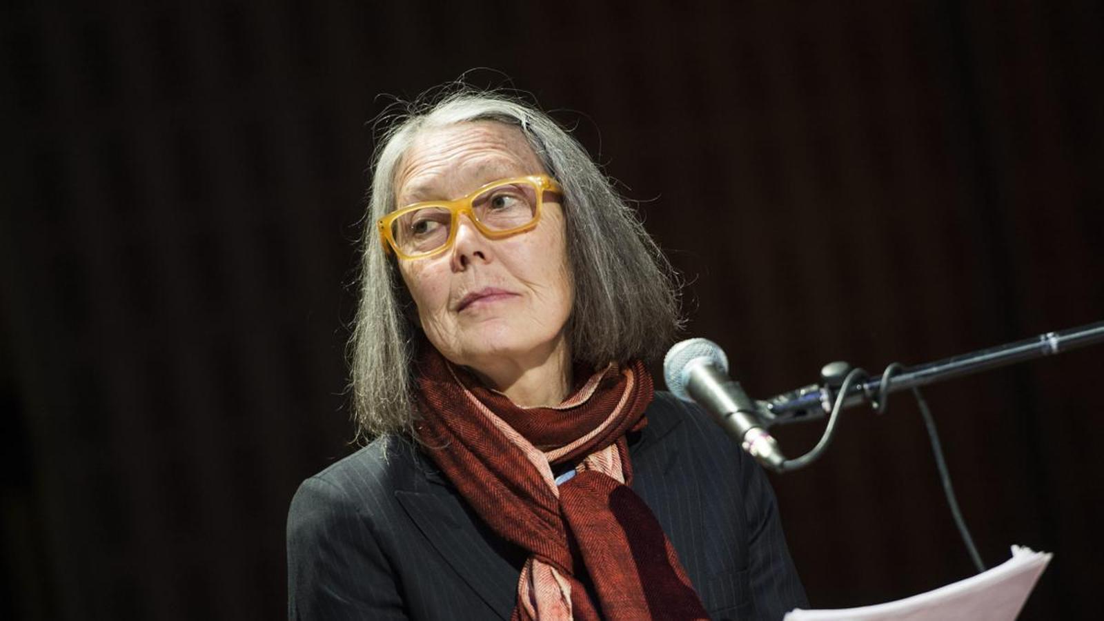 Anne Carson in a recent image.