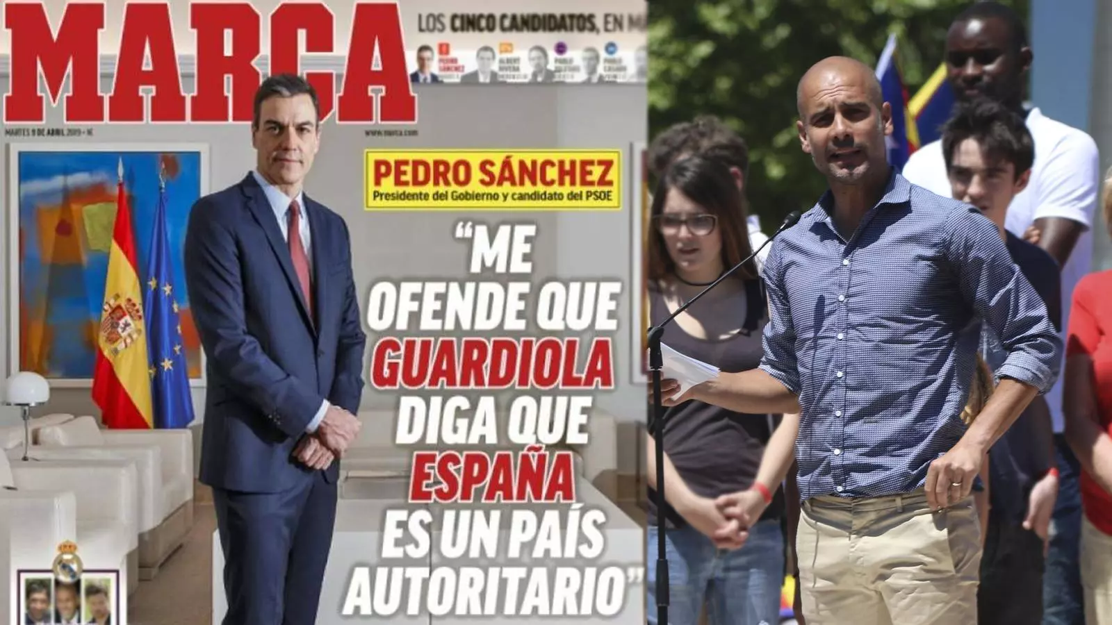 L’anàlisi d’Antoni Bassas: ‘La policia patriòtica delinqueix però a Sánchez l’ofèn el que va dir Guardiola el 2017’