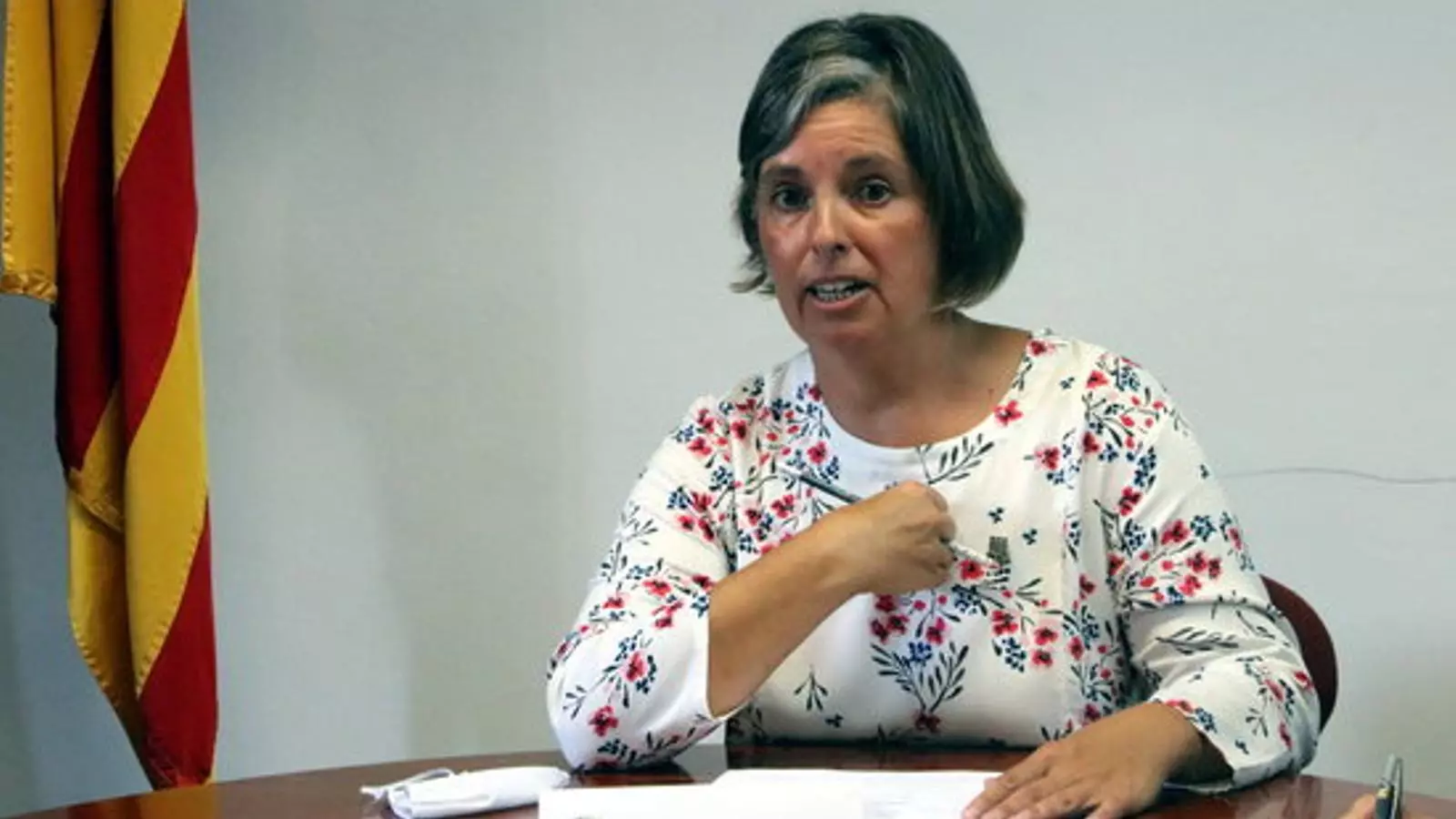 La nova presidenta del Consell Comarcal de l'Alt Urgell, Josefina Lladós. / ACN