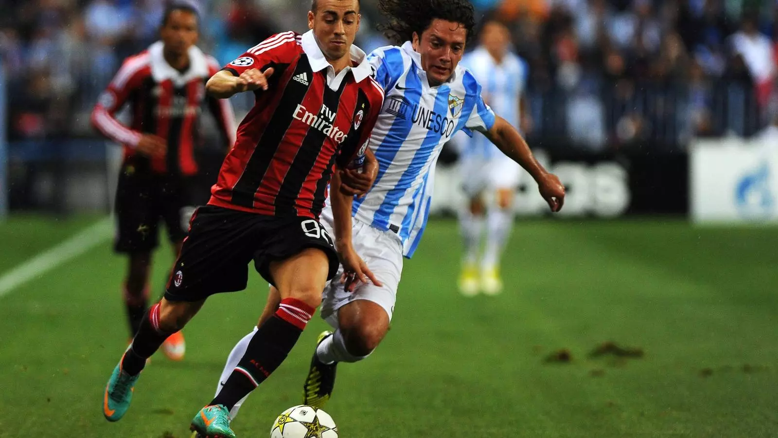 El-Shaarawy (Milan) i Iturra (Màlaga)
