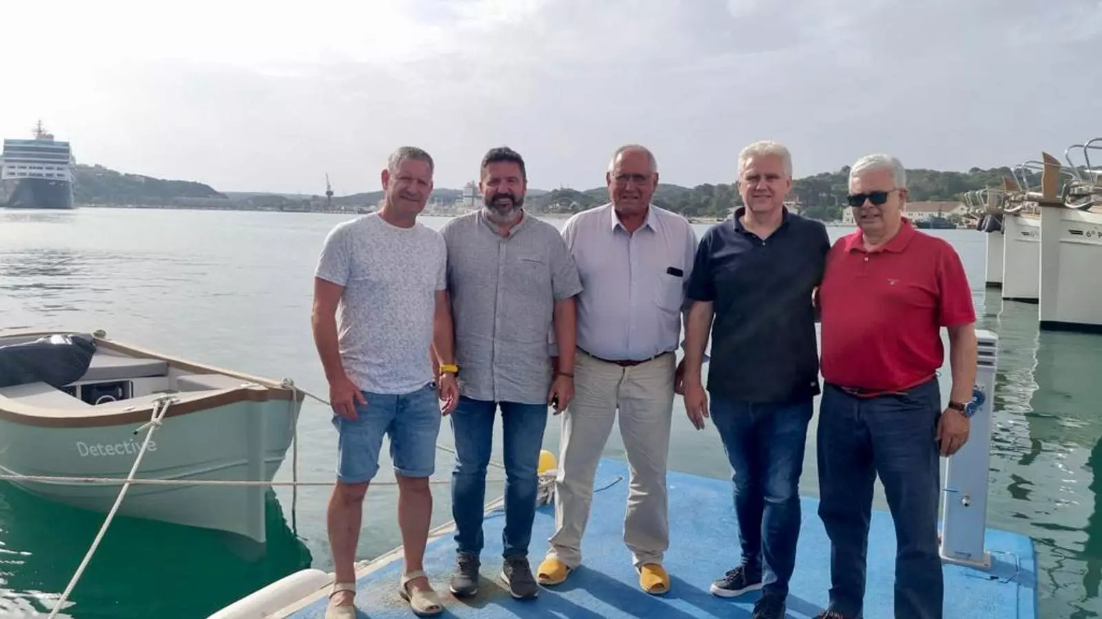 Responsables del PI a Menorca.