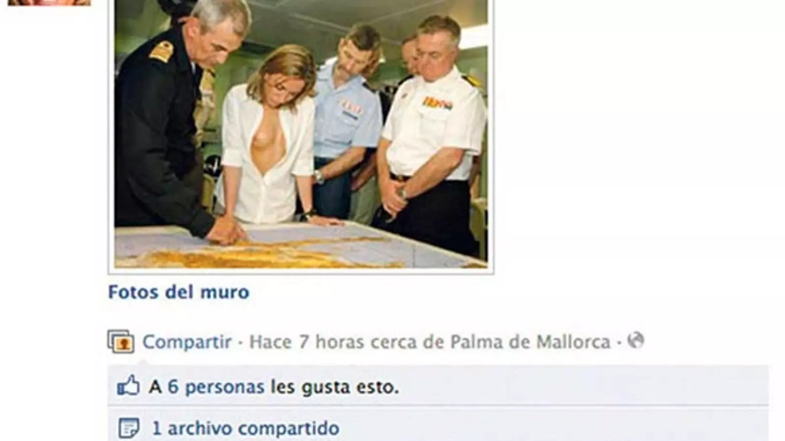 Una captura de pantalla del Facebook de la candidata popular al Senat