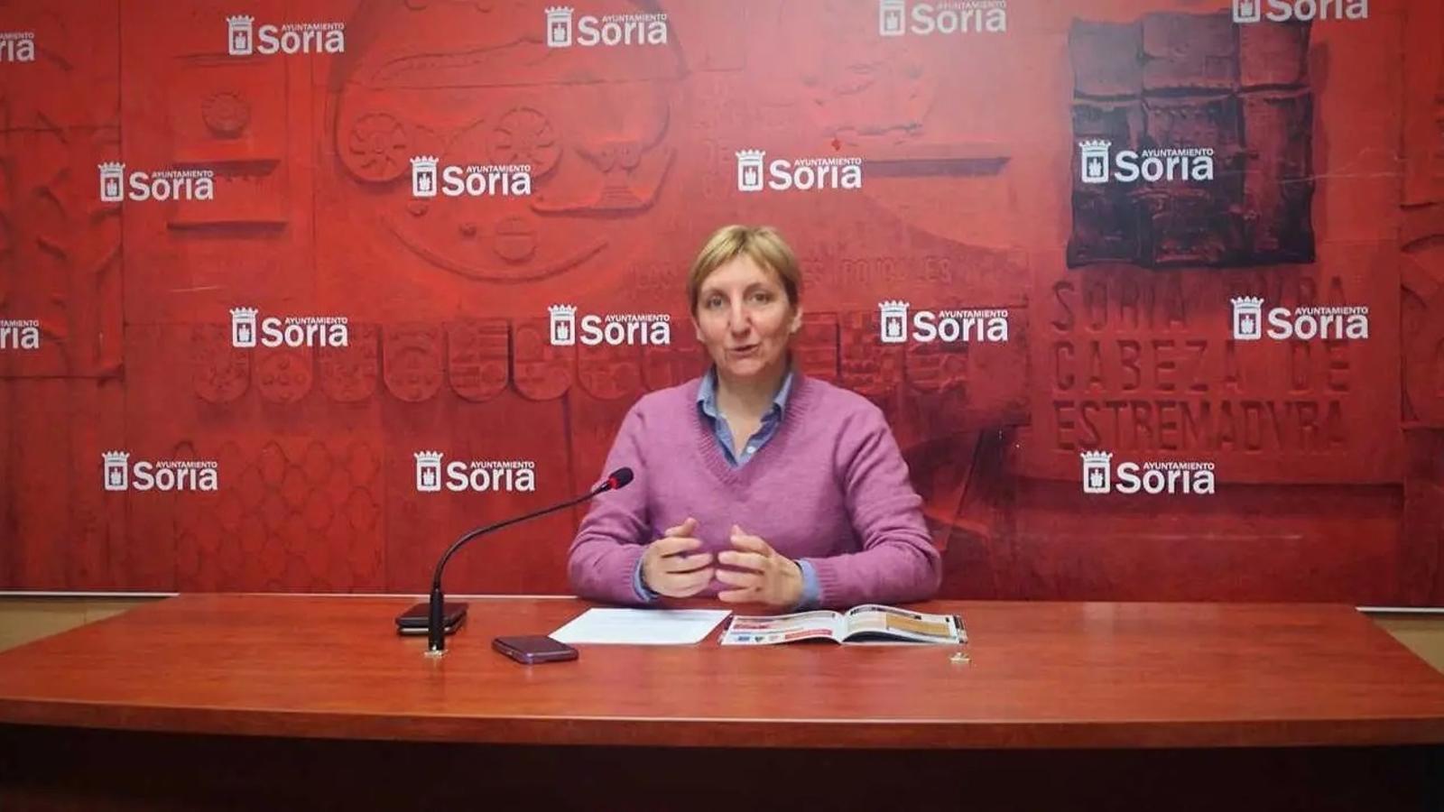 The former councilor of Soria Yolanda Santos who was arrested for a case of alleged corruption