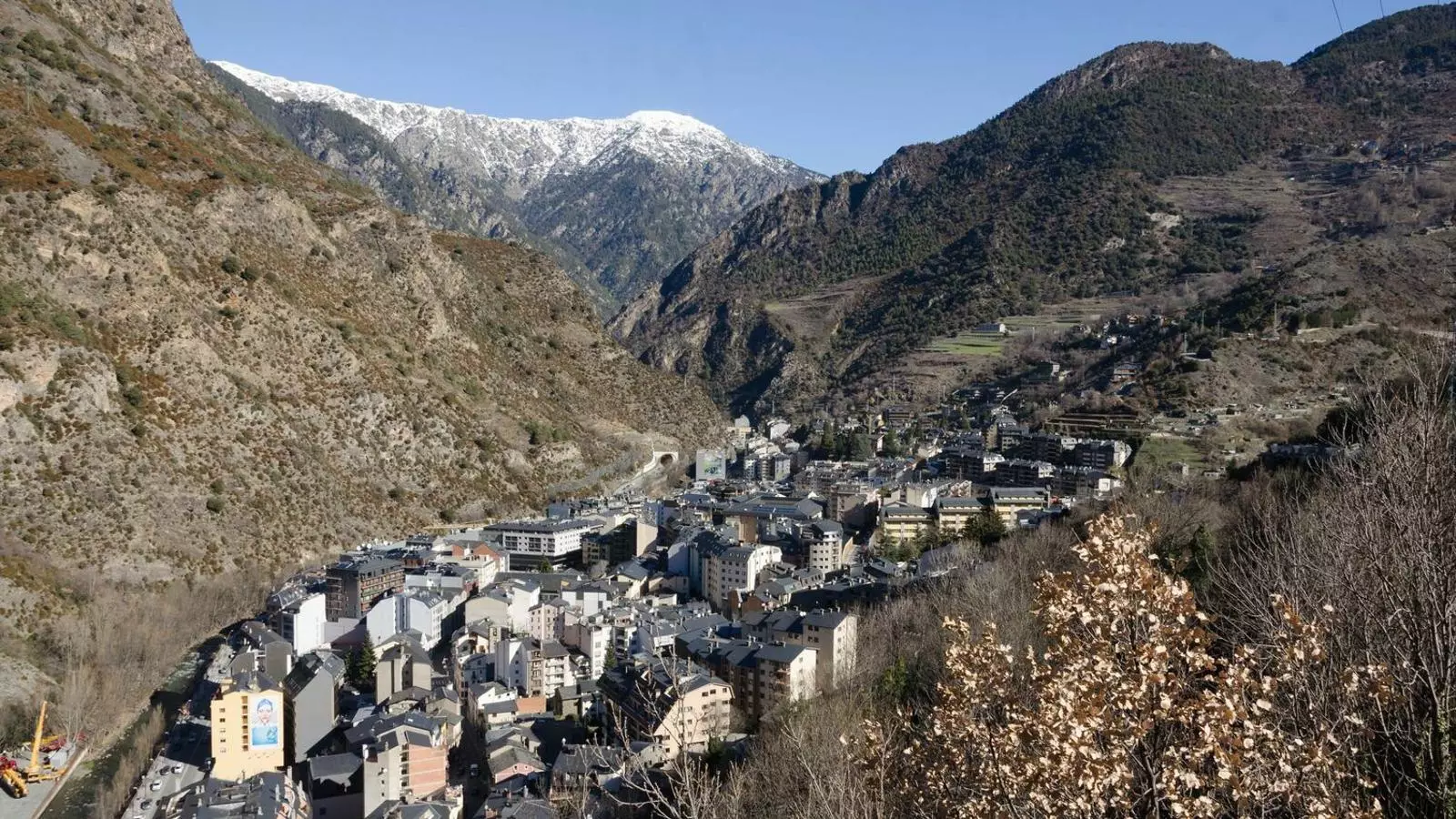 Una vista del poble de Sant Julià. / ARXIU ANA