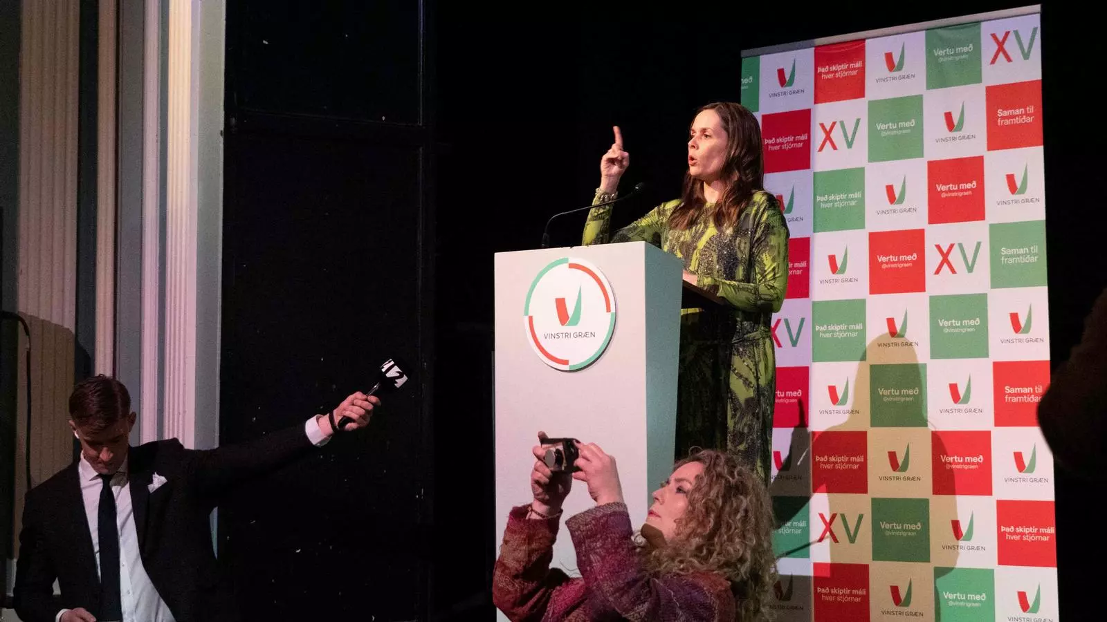 L'actual primera ministra islandesa, Katrín Jakobsdóttir.