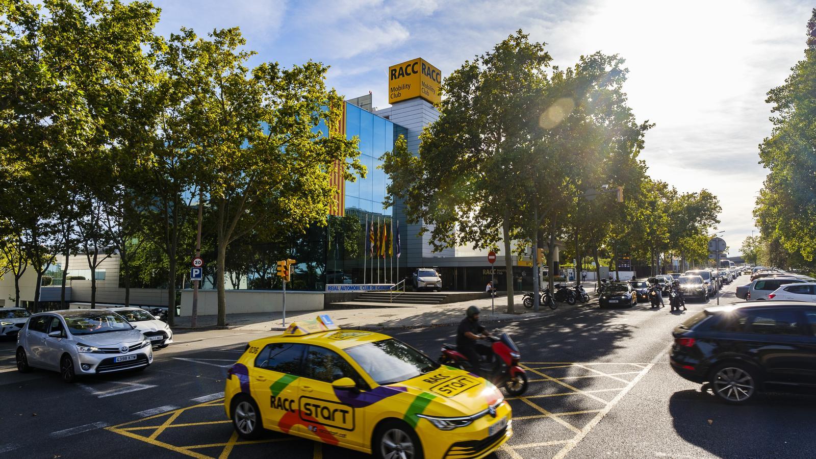 Las oficinas del RACC, en la parte alta de la Diagonal.
