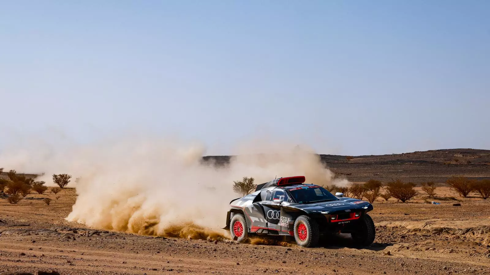 Carlos Sainz durant l'onzena etapa