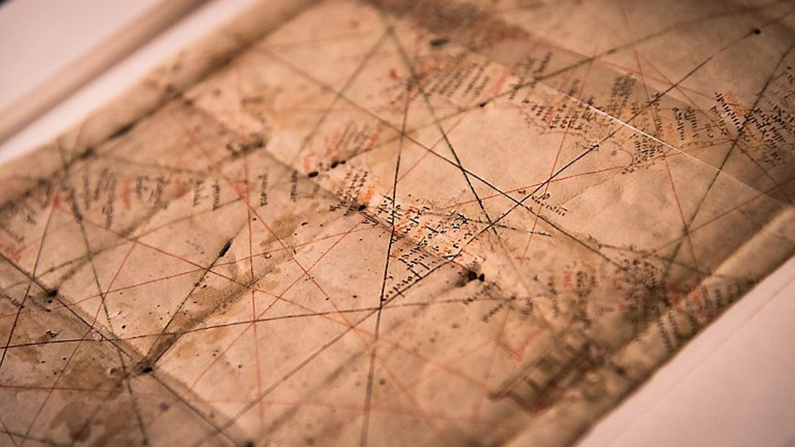 La carta nàutica va sorgir del taller mallorquí de Guillem Soler al segle XIV.