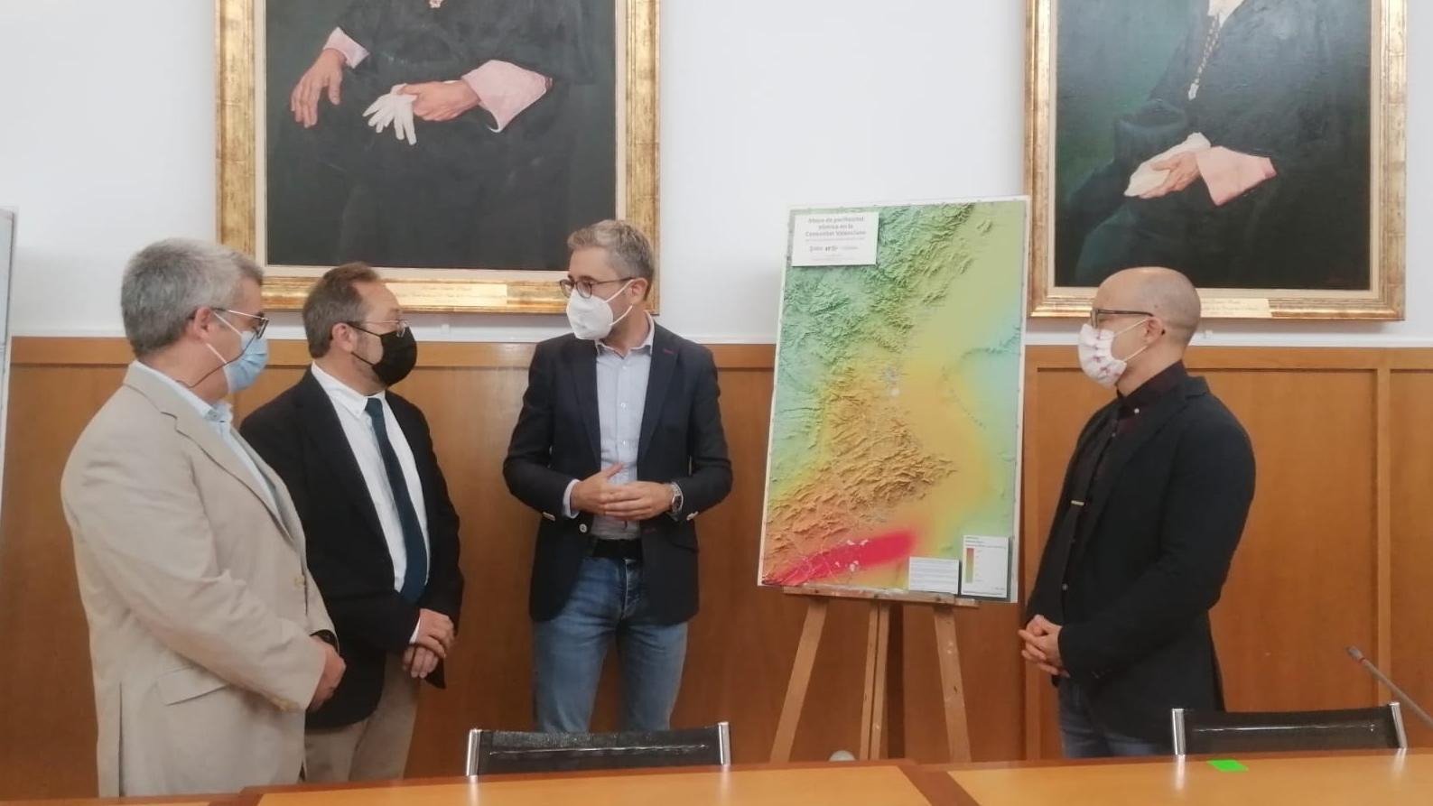 La UA i la Generalitat Valenciana elaboren un mapa de zones amb major risc sísmic