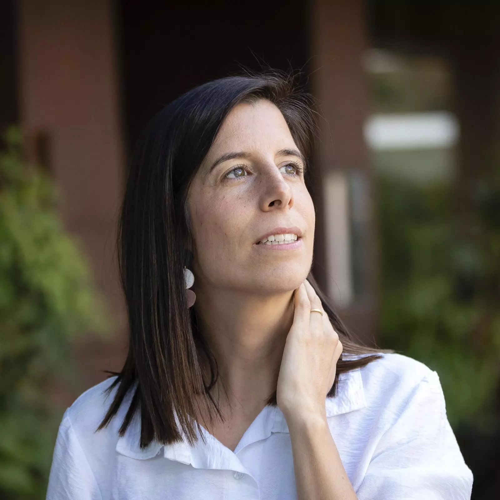 Anna Gual, aquest dimarts a Girona.