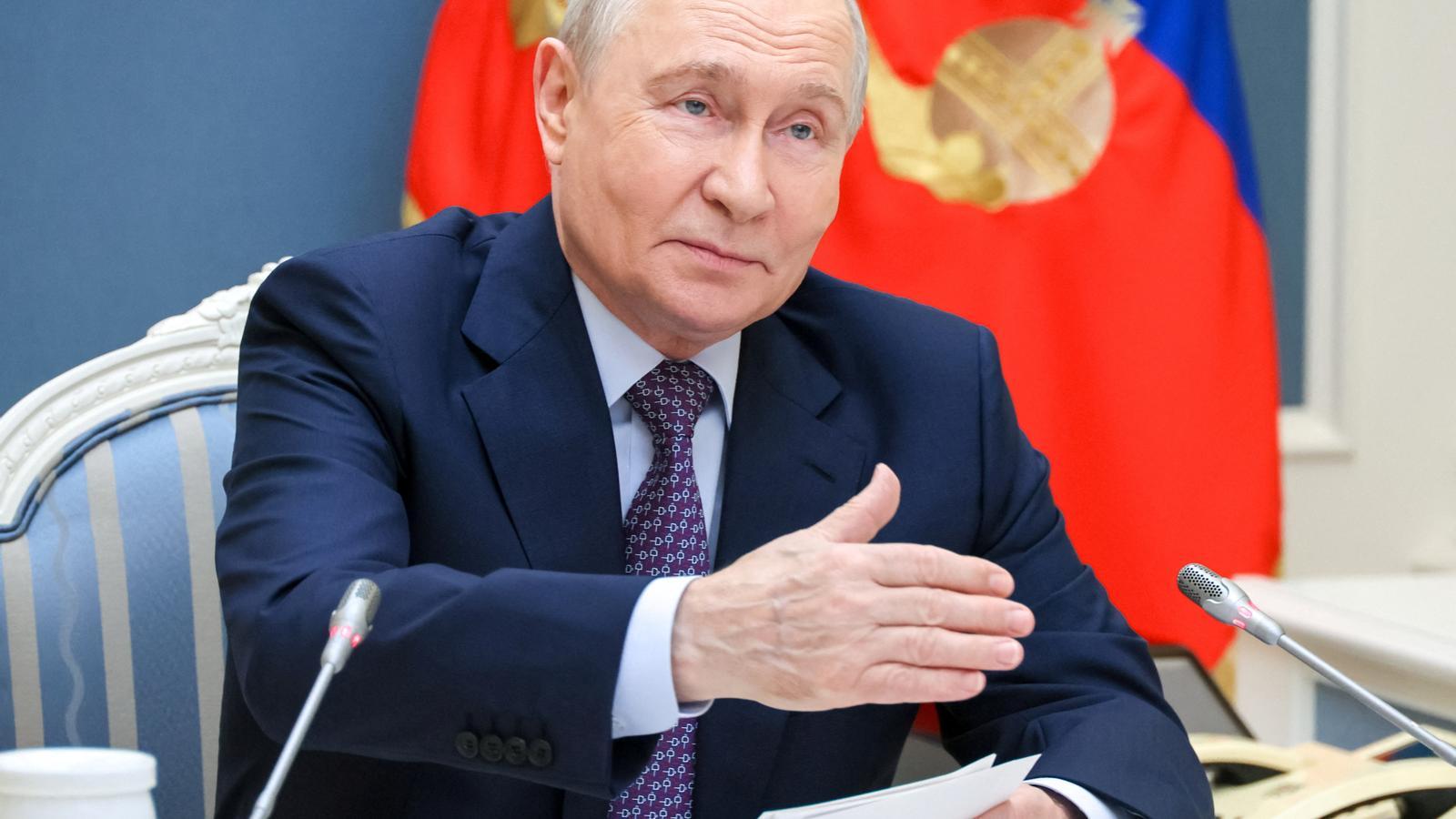 El presidente ruso, Vladímir Putin, esta semana en el Kremlin.