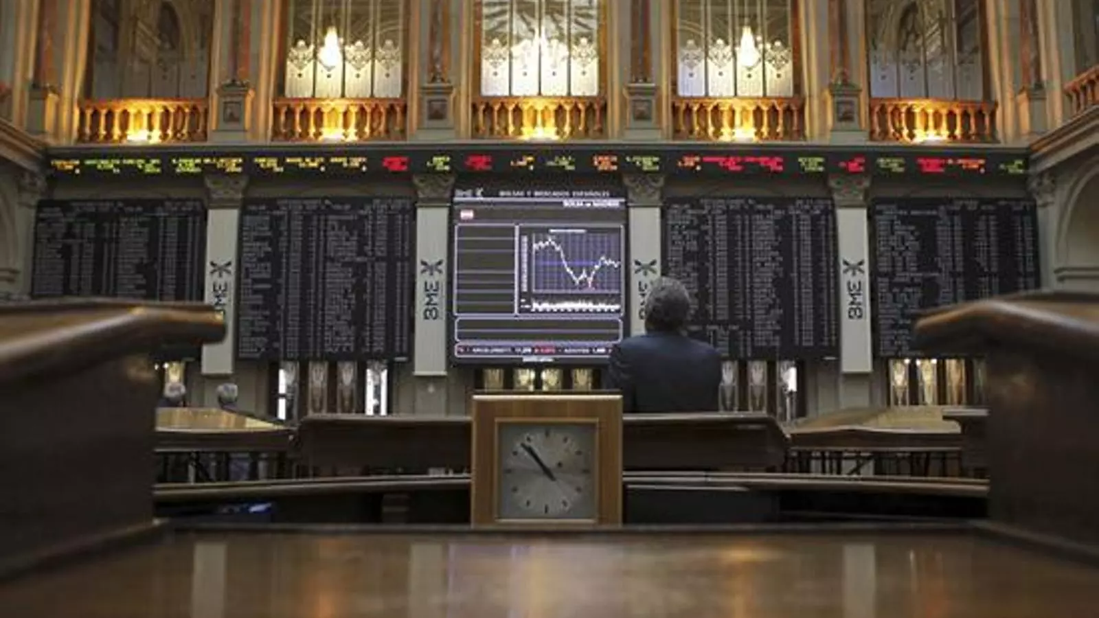 Interior de l'Íbex-35 / EFE