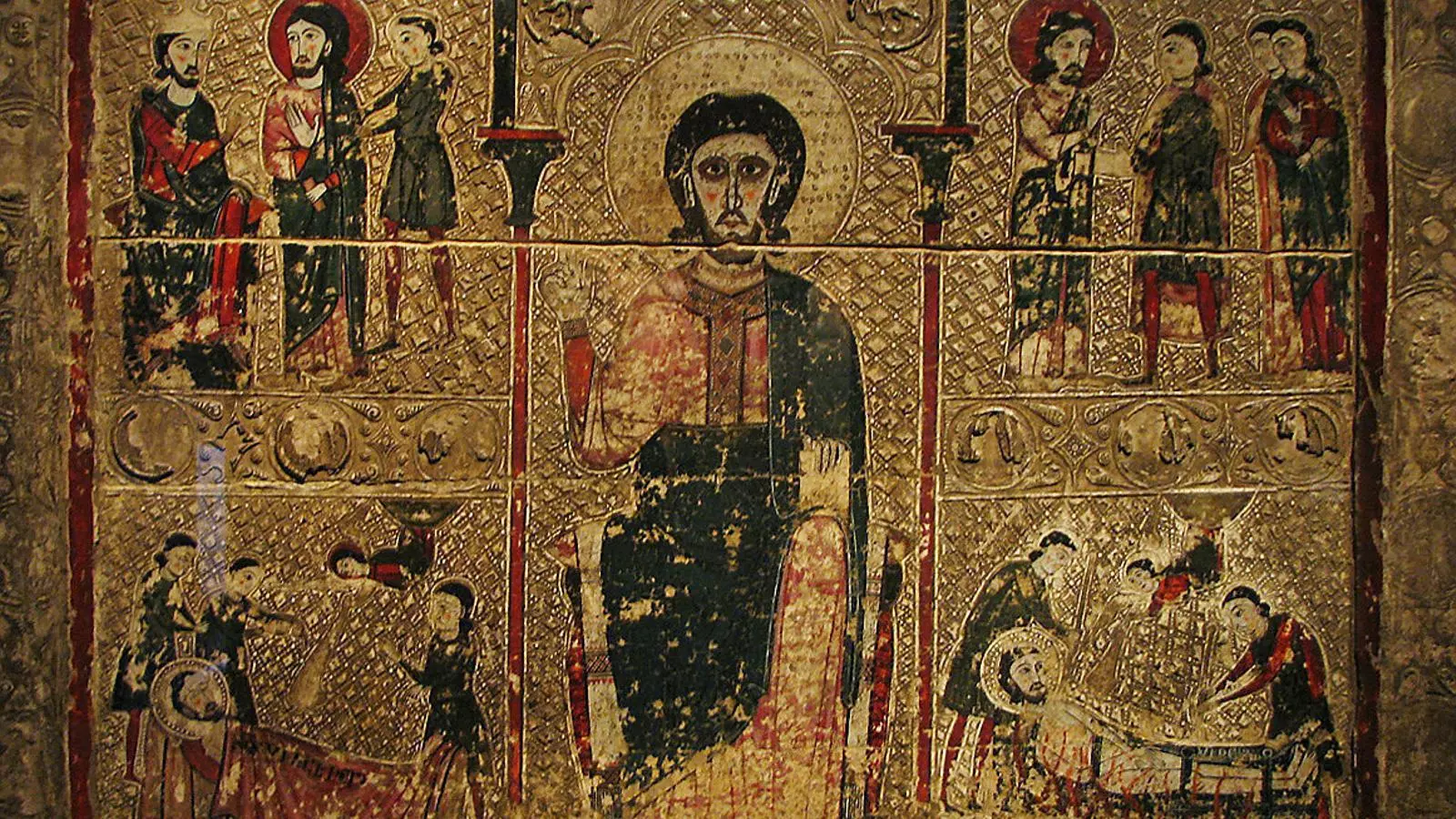 Una de les obres de la Franja en litigi amb l'Aragó exposada al Museu de Lleida / ACN
