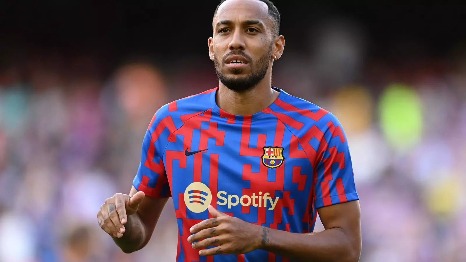 Pierre-Emerick Aubameyang, jugador del Barça