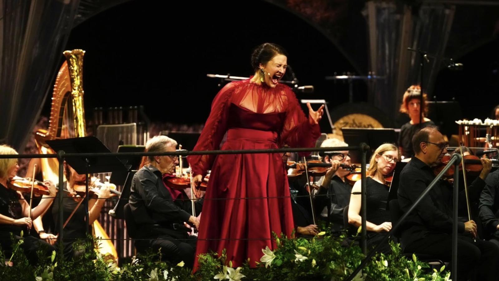 Lise Davidsen spielt Tosca in Cap Rocat.