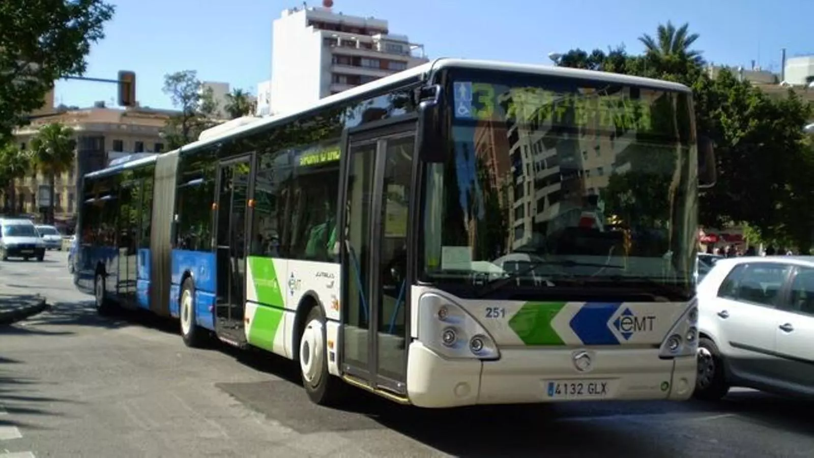 Un bus de l'EMT de Palma. / EMT