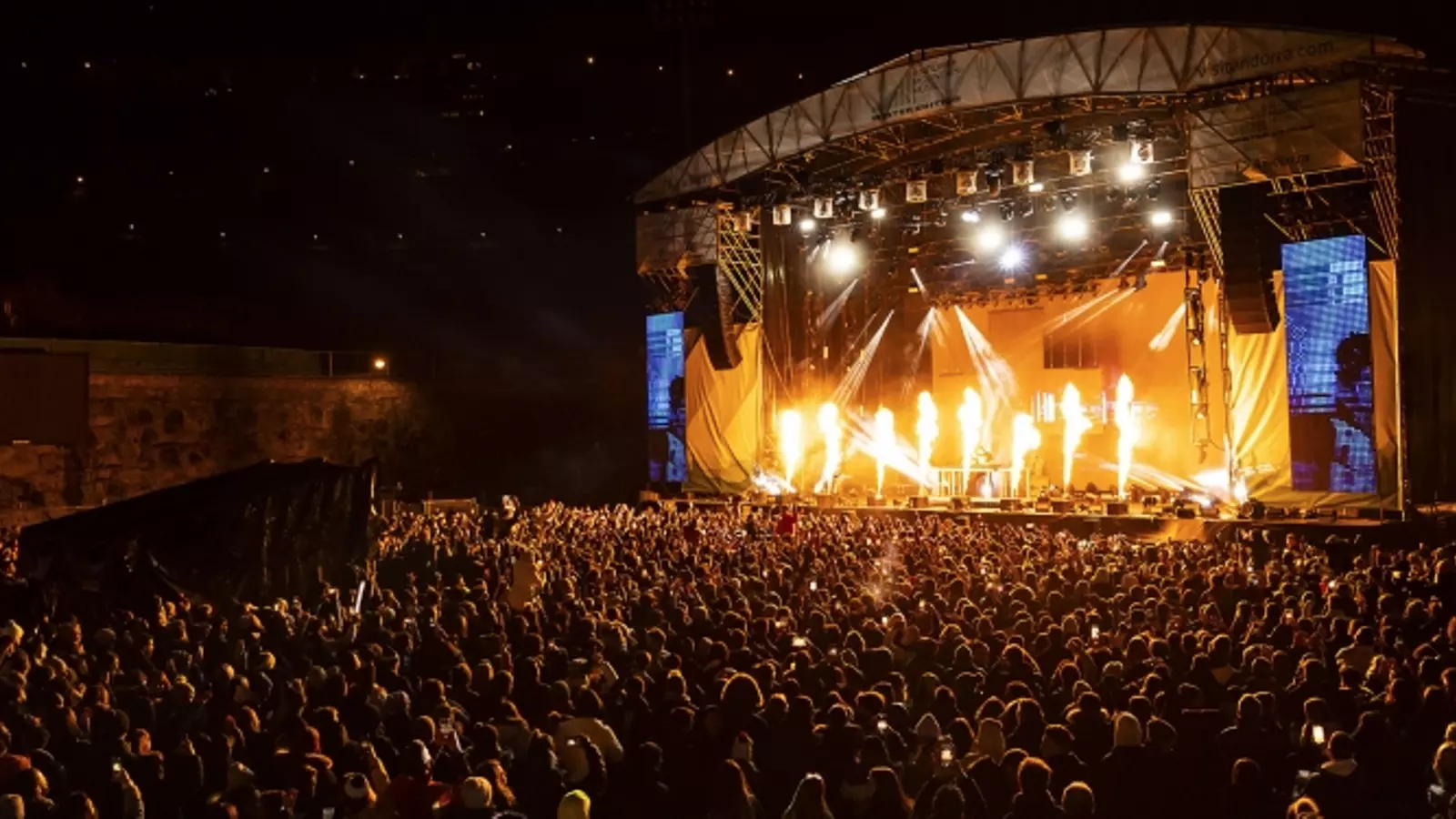 El concert de Martin Garrix en el marc de l'Andorra Mountain Music.