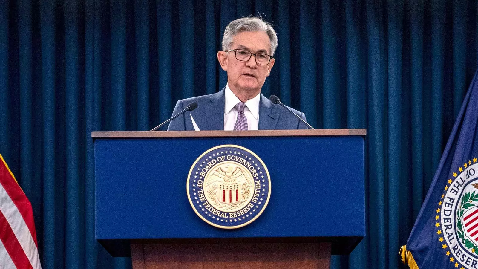 El president de la Reserva Federal, Jerome Powell, en una imatge d'arxiu.