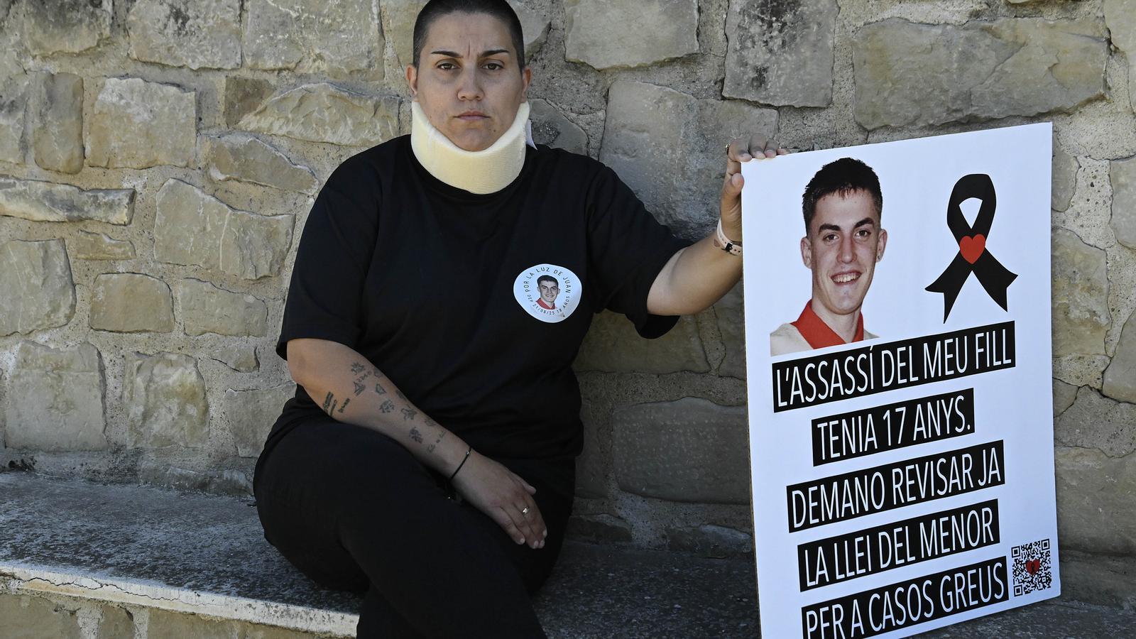 La Silvia Guerrero es madre del Juan, a quien mataron en agosto en Tàrrega