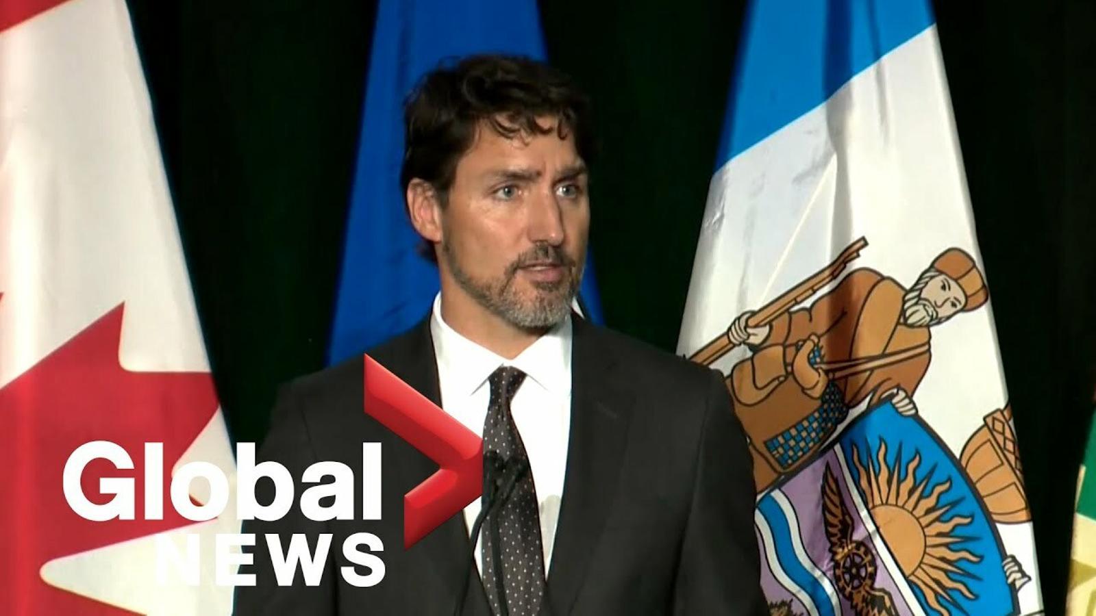 Justin Trudeau parla en memòria de les víctimes del Boeing 737 de l'Iran
